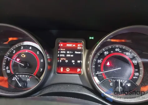 2017 Dodge Durango Gt Awd из США, поврежденный, VIN 1C4RDJDGXHC796839